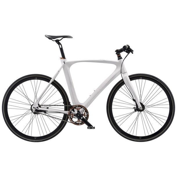 Avenue Broadway Shiny White <BR>- 2019 Herre citybike cykel TILBUD
