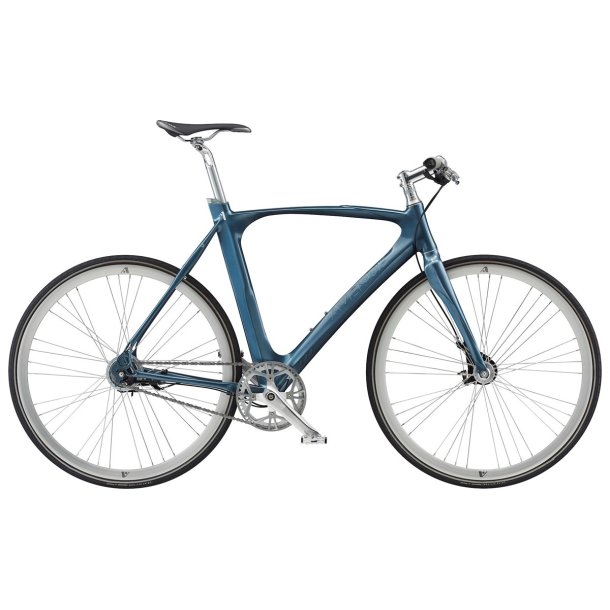 Avenue Broadway Silver Blue Shiny <BR> - 2019 Herre citybike cykel TILBUD