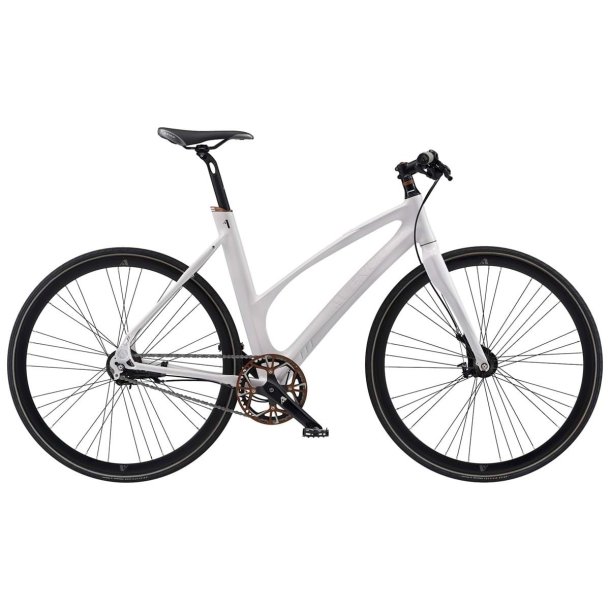 Avenue Broadway Hvid / Shiny White <BR>- 2019 Dame citybike cykel TILBUD