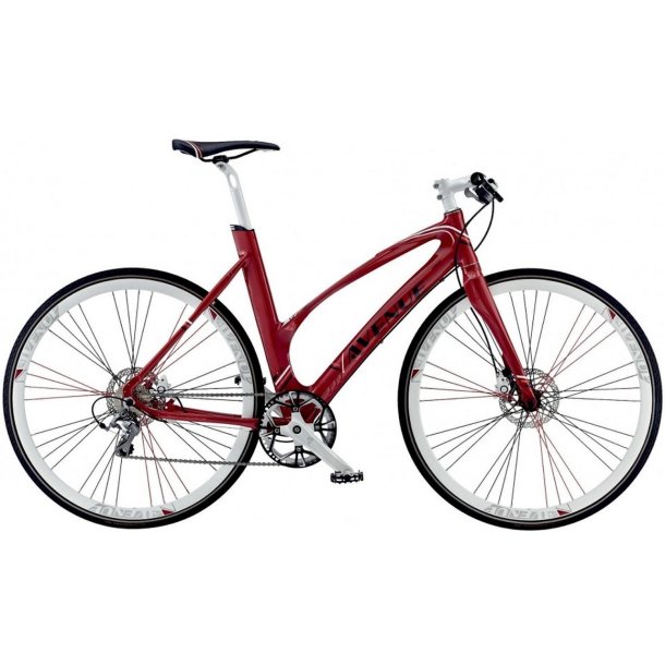 Avenue Airbase 10G R�d - Str./56 cm <BR>- 2016 Dame sportscykel SUPER-TILBUD