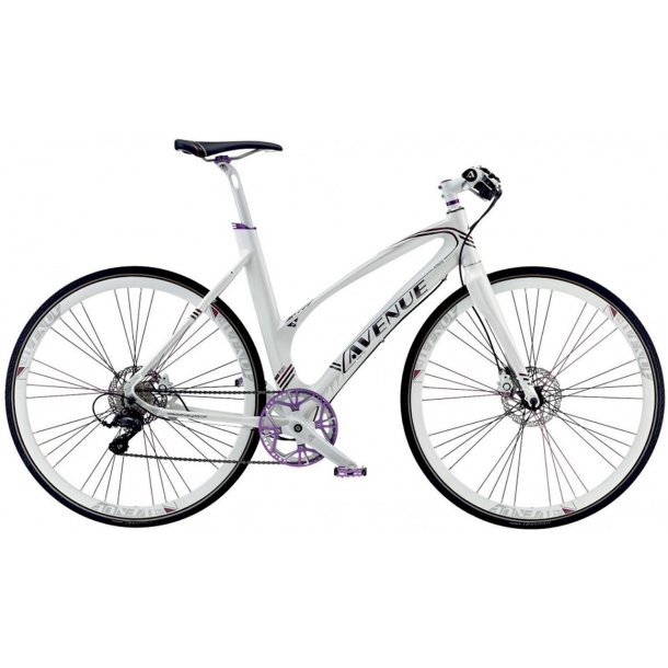 *Avenue Airbase Hvid - Str./56 cm <BR>- 2016 Dame sportscykel KANON-TILBUD