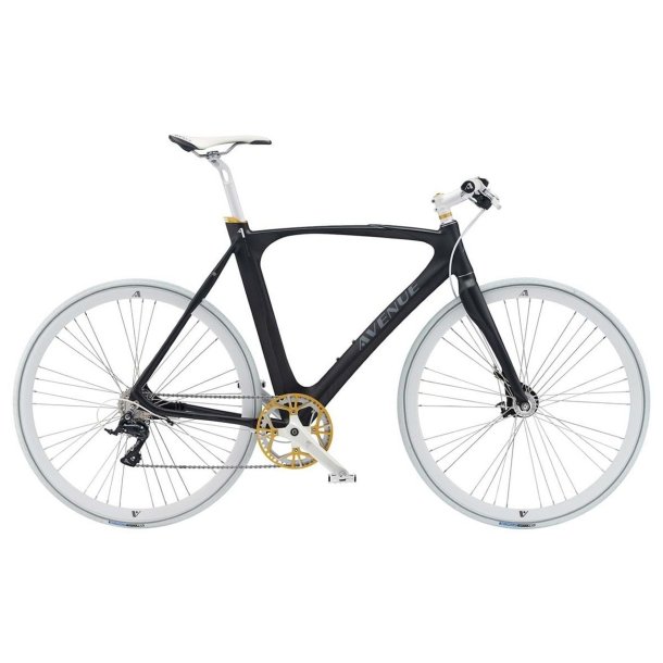 Avenue Airbase Sand Blast Black <BR>- 2018 Herre sportscykel SUPER-TILBUD