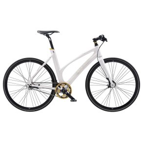 Avenue Broadway Hvid / Shiny White <BR>- 2018 Dame citybike SUPER-TILBUD