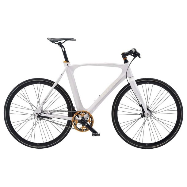 Avenue Broadway Hvid / White Shiny <BR>- 2018 Herre citybike cykel TILBUD