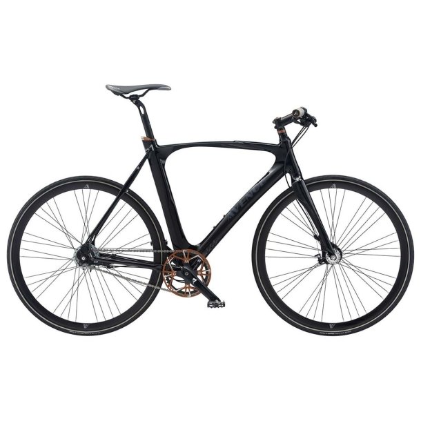 Avenue Broadway Sort / Shiny Black <BR>- 2018 Herre citybike cykel SUPER-TILBUD