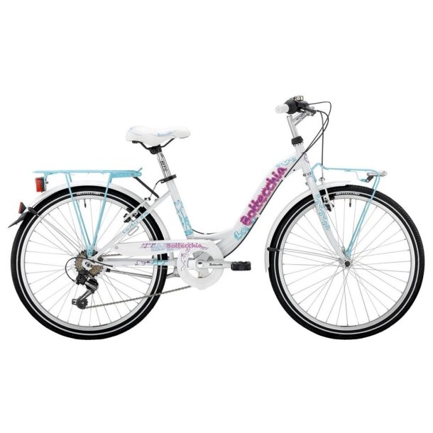 Bottecchia 051 6G Hvid/Pink<BR> - 2015 24" Pige b�rnecykel