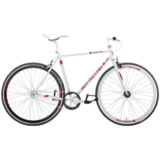 Bottecchia Fixie Hashtag R�d<BR> - 2016 Fixie / Single Speed cykel TILBUD