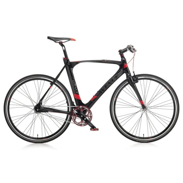 Avenue Broadway 7 Sort/R�d<BR> - 2016 Herre citybike cykel