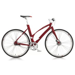 Avenue Broadway 7R R�d<BR> - 2016 Dame citybike cykel