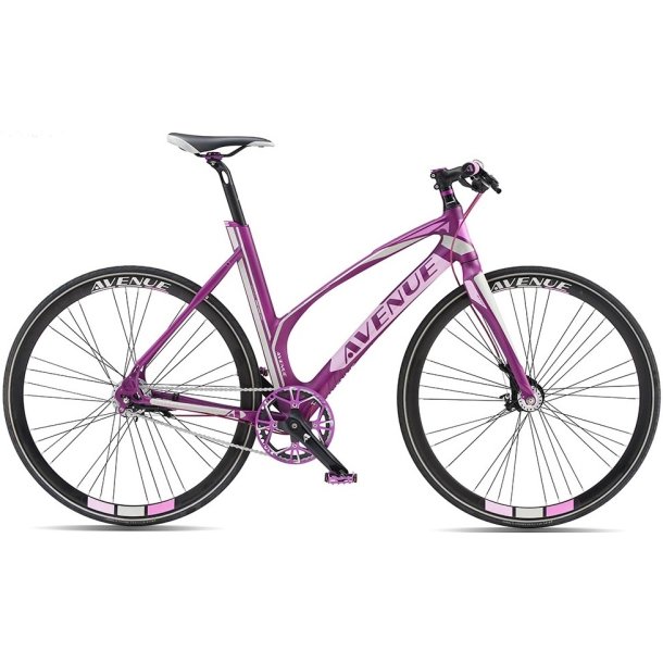 Avenue Broadway Purple <BR>- 2017 Dame citybike SUPER-TILBUD