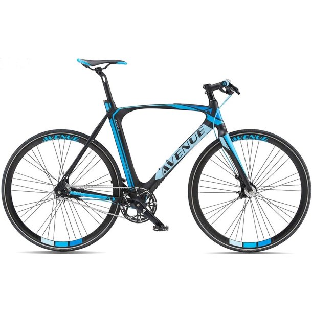 Avenue Broadway Matt Black <BR> - 2017 Herre citybike cykel TILBUD