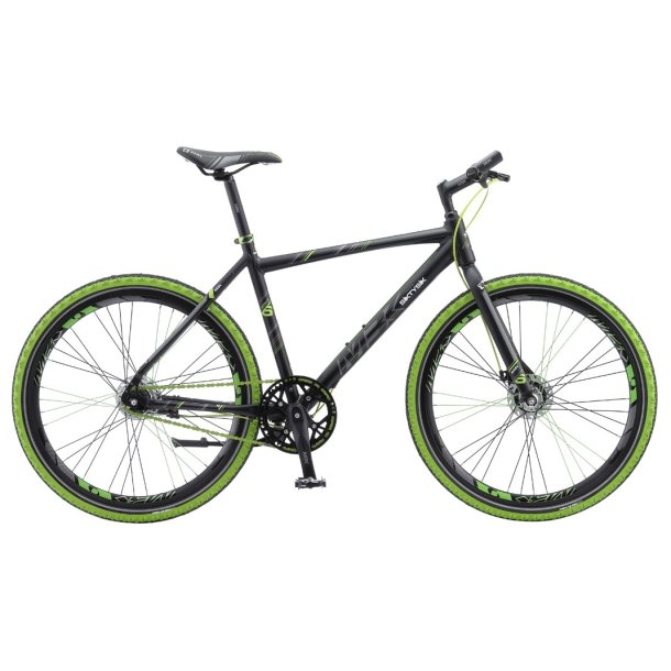 MBK Cheyenne 6SIX 7R Sort/Gr�n<BR> - 2013 26" MTB Cykel SUPER-TILBUD
