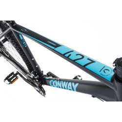 Conway MS 427 Sort<BR> - 2017 27.5" MTB cykel SUPER-TILBUD