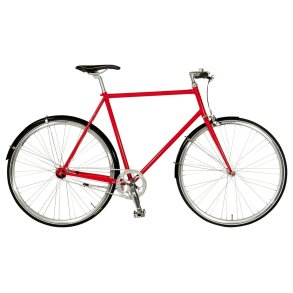 Ebsen classic skovcykel r�d<BR> - 2013 Single speed cykel TILBUD
