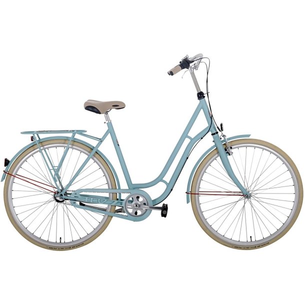 Ebsen Arbatax 3G Lysebl�<BR> - 2015 700C Retro damecykel TILBUD 