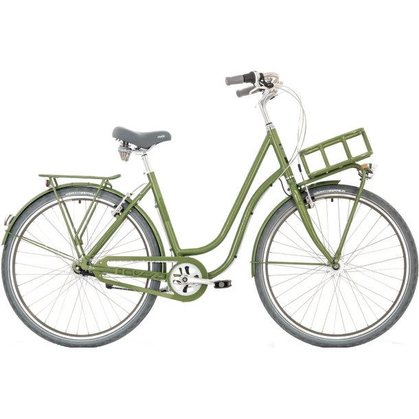 Ebsen Frappe De Luxe 7G Gr�n<BR> - 2015 28"  Retro damecykel TILBUD