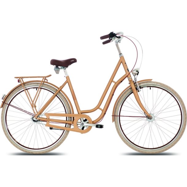 Ebsen Frappe 7G Kobber<BR> - 2015 28"  Retro damecykel TILBUD