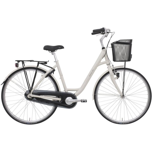 Ebsen Grand Cru 7G Hvid<BR> - 2015 700C Retro damecykel TILBUD