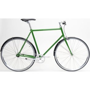 Ebsen Classic Skovcykel 1G Gr�n <BR> - 2015 Single speed cykel TILBUD