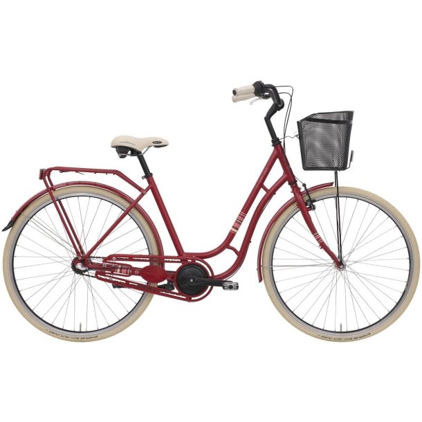 Ebsen Spirit of St. Louis 3G R�d<BR> - 2015 700C Retro damecykel TILBUD