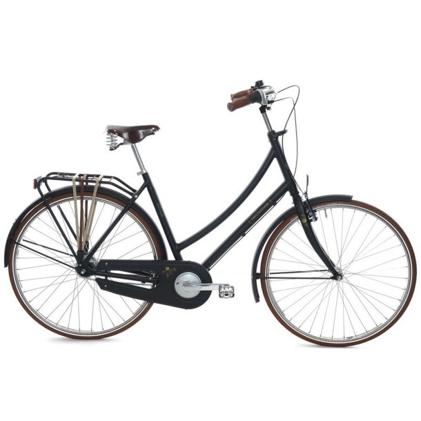 Ebsen Amsterdam 3G Sort<BR> - 2017 28"  Retro damecykel
