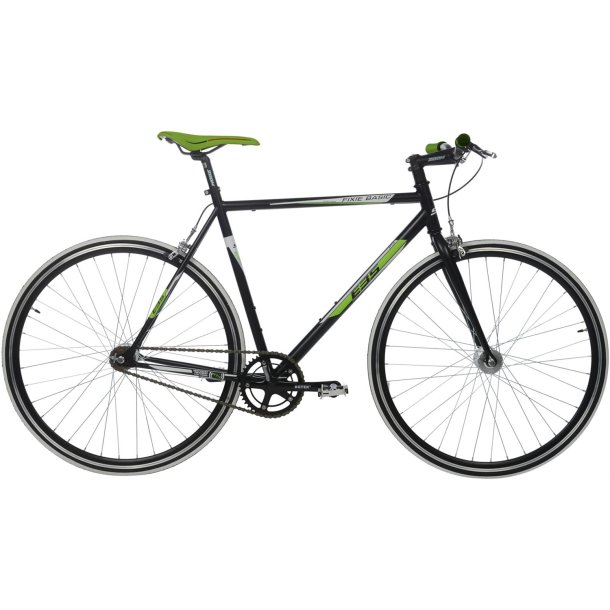 Ebsen Fixie Basic Sort/Gr�n<BR> - 2014 Fixie retrocykel