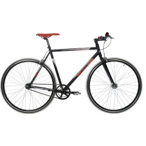 Ebsen Fixie Basic Sort/R�d<BR> - 2014 Fixie retrocykel