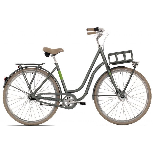 Ebsen Frappe Classic Gr�n <BR> - 2017 28" Retro damecykel TILBUD