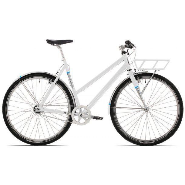 Ebsen Frappe Stylish Hvid <BR> - 2017 700C Dame citybike
