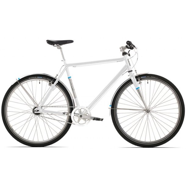 Ebsen Frappe Stylish Hvid <BR> - 2017Herre Retro cykel TILBUD