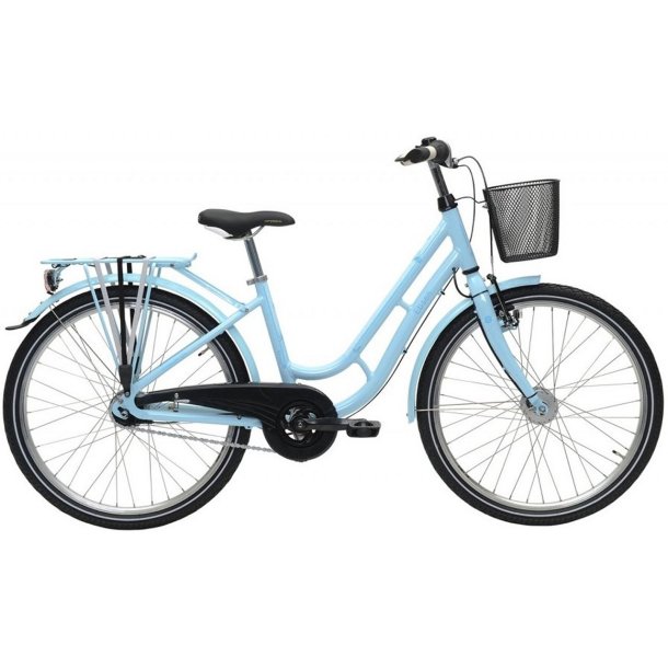 Ebsen Kids Safety Girl 7G Bl�<BR> - 2016 24" Pige b�rnecykel