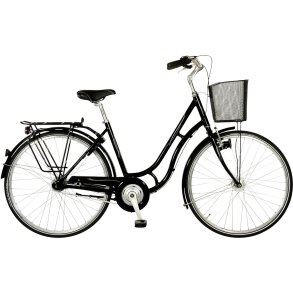 Ebsen Nostalgi Comfort 7 gear Sort<BR> - 2014 Dame cykel TILBUD 