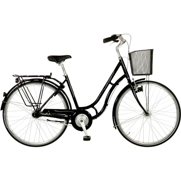 Ebsen Nostalgi Comfort 7 gear Sort<BR> - 2014 Dame cykel TILBUD 