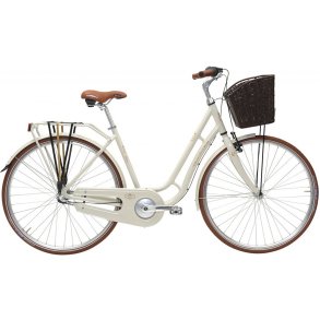 Ebsen Toulouse 3G Hvid<BR> - 2017 Retro damecykel