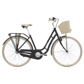 Ebsen Toulouse Lady 7G Sort<BR> - 2015 Dame Retrocykel TILBUD 