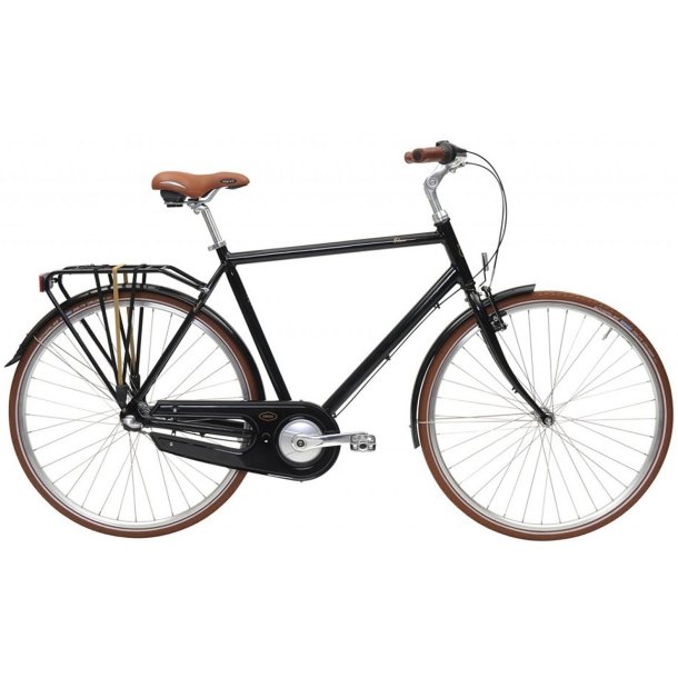 Ebsen Toulouse 3G Sort<BR> - 2017 Herre Retrocykel