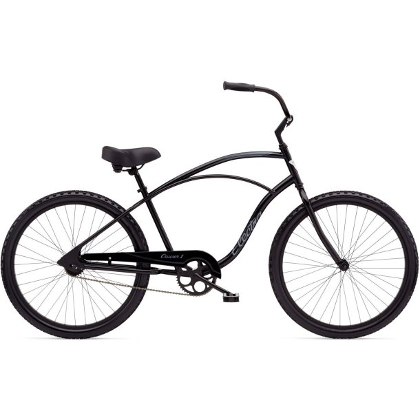 Electra Cruiser 1 Sort<BR> - 2016 26" Herre single  cruiser TILBUD