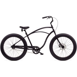 Electra Cruiser Lux Fat 1 Sort<BR> - 2017 Herre single TILBUD cruiser