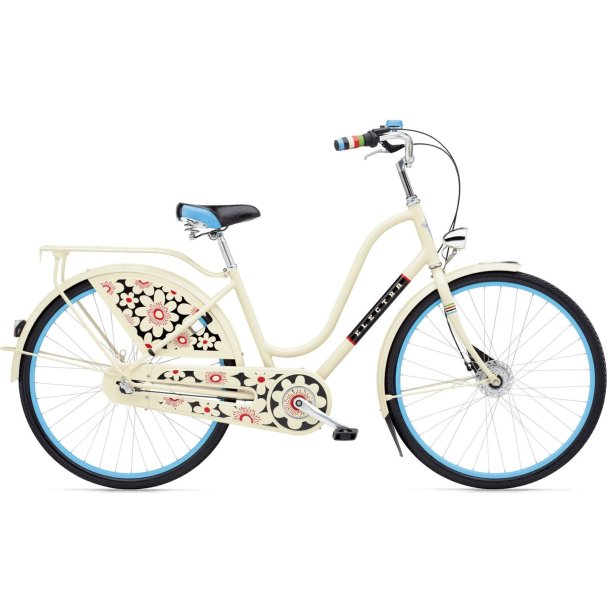Electra Amsterdam Bloom 3i Hvid<BR> - 2018 Damecykel