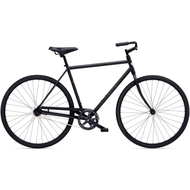 Electra Loft 1 Sort<BR> - 2016 Herre single speed SUPER-TILBUD