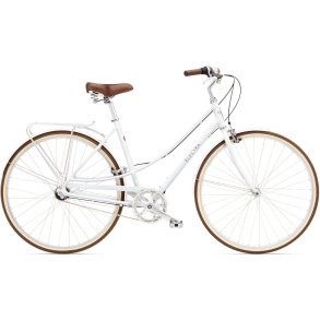 Electra Loft 3i Hvid <BR>- 2018 Dame citybike cykel TILBUD