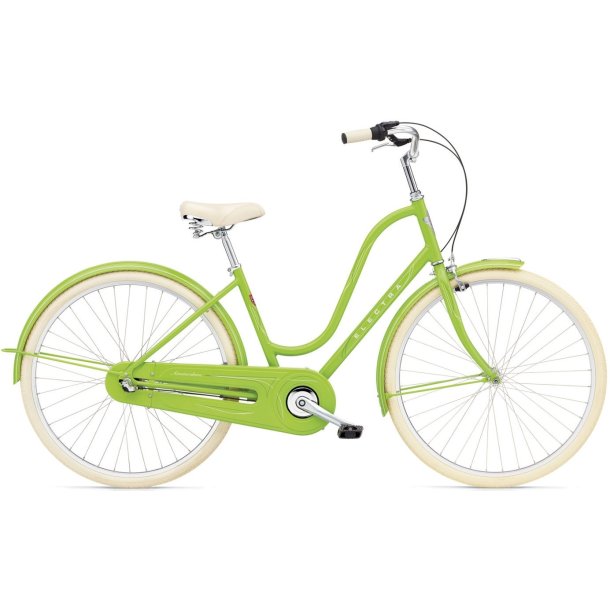 Electra Amsterdam Original 3i Gr�n<BR> - 2017 Dame citybike cykel TILBUD