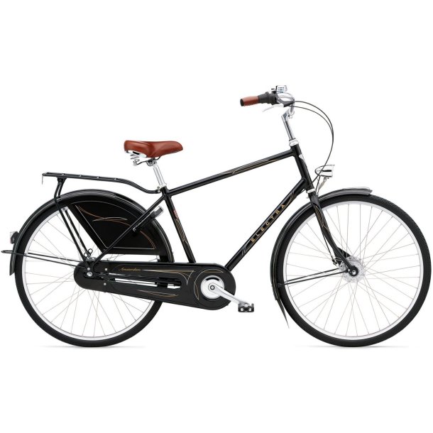 Electra Amsterdam Royal 8i Sort <BR>- 2017 Herre citybike cykel TILBUD