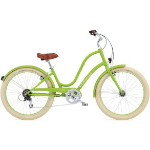 Electra Townie Balloon 8D Gr�n<BR>- 2016 Dame sportscykel TILBUD