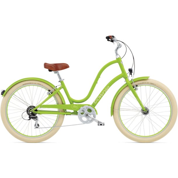 Electra Townie Balloon 8D Gr�n<BR>- 2016 Dame sportscykel TILBUD
