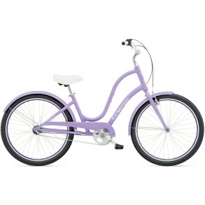 Electra Townie Original 3i Lilla<BR>- 2016 Dame citybike cykel TILBUD