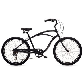 Electra Cruiser Lux 7D Sort <BR>- 2018 Herre cruiser cykel TILBUD