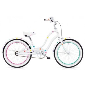 Electra Heartchya Kids 1 Hvid<BR> - 2016 20