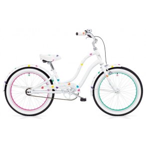 Electra Heartchya Kids 3i Hvid<BR> - 2016 20