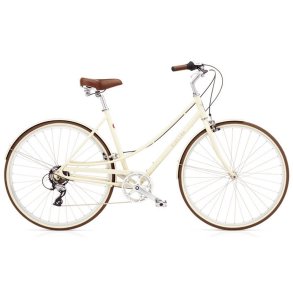 Electra Loft 7D Cremehvid<BR> - 2018 Dame sportscykel TILBUD